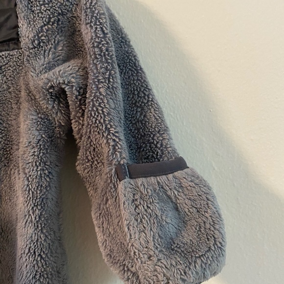 TheNorthface infant OSO fleece hooded zipup onesie - Picture 5 of 6